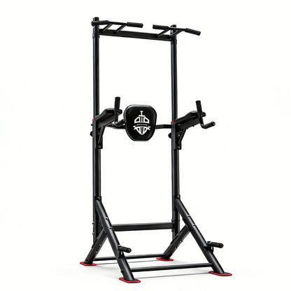 Adjustable Power Tower Pull Up & Dip Station for Full Body Workout