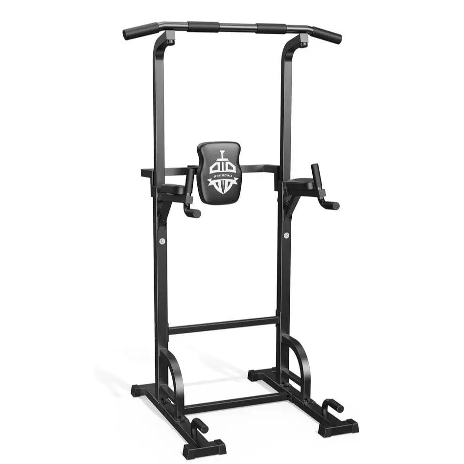 Adjustable Power Tower Pull Up & Dip Station for Full Body Workout