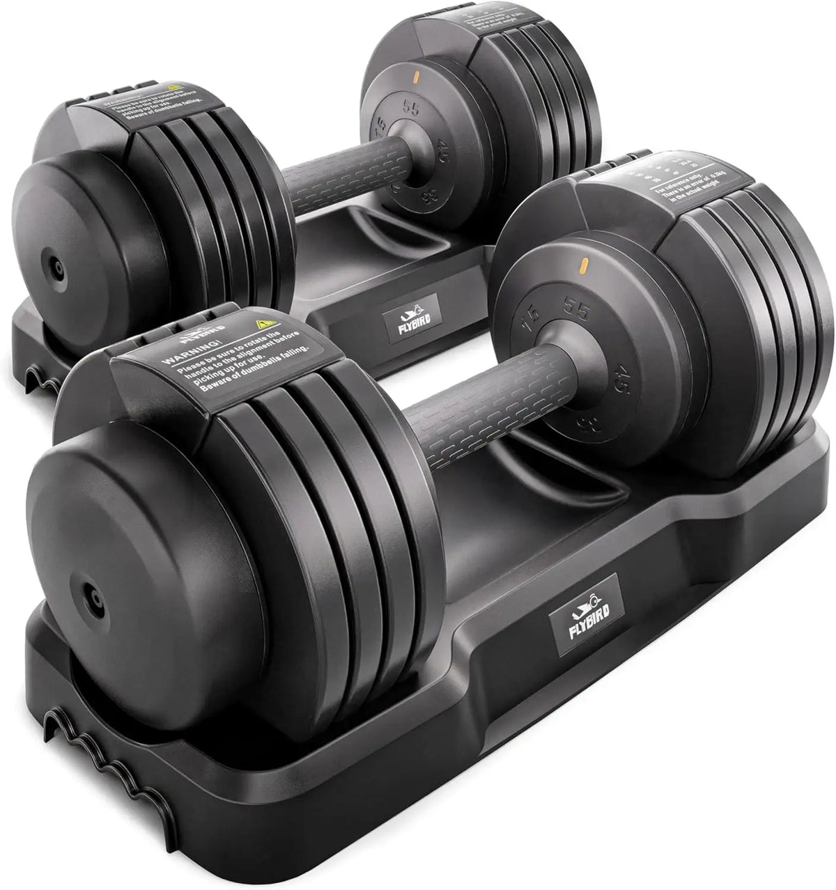 5 in 1 Adjustable Dumbbell with Fast Weight Change for Home Gym