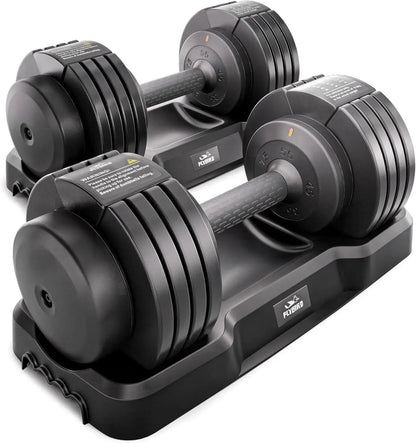 5 in 1 Adjustable Dumbbell with Fast Weight Change for Home Gym